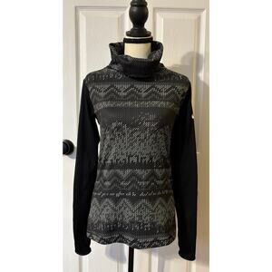 Nike Pro Dri Fit Long Sleeve Shirt Running Workout Women’s Medium Hyperwarm